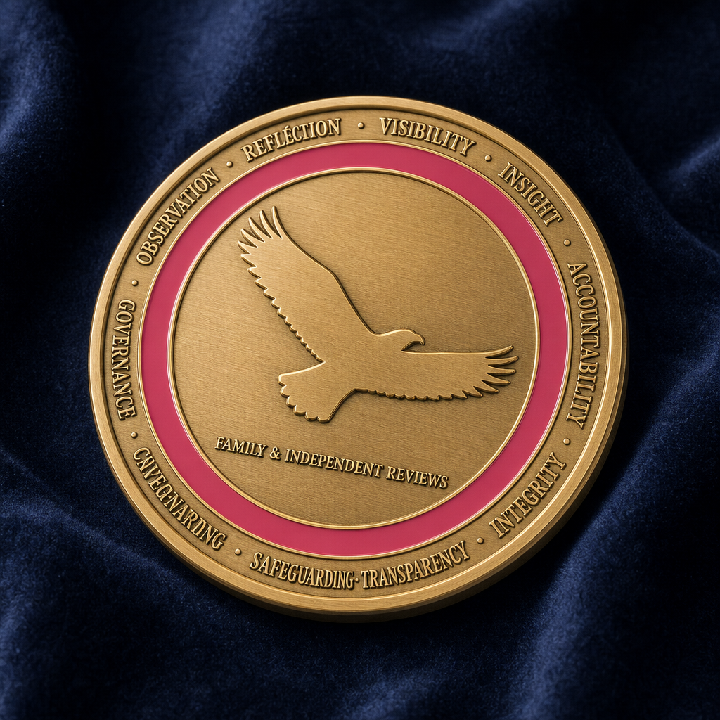 ORVIA Challenge Coin — Family & Independent Reviews (Rose)